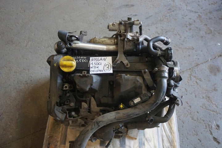 Motor Nissan Qashqai I Juke F15 K9K 1.5 DCI 139TKm 2011 Diesel Engine Unkomplett MOT7184754160xv