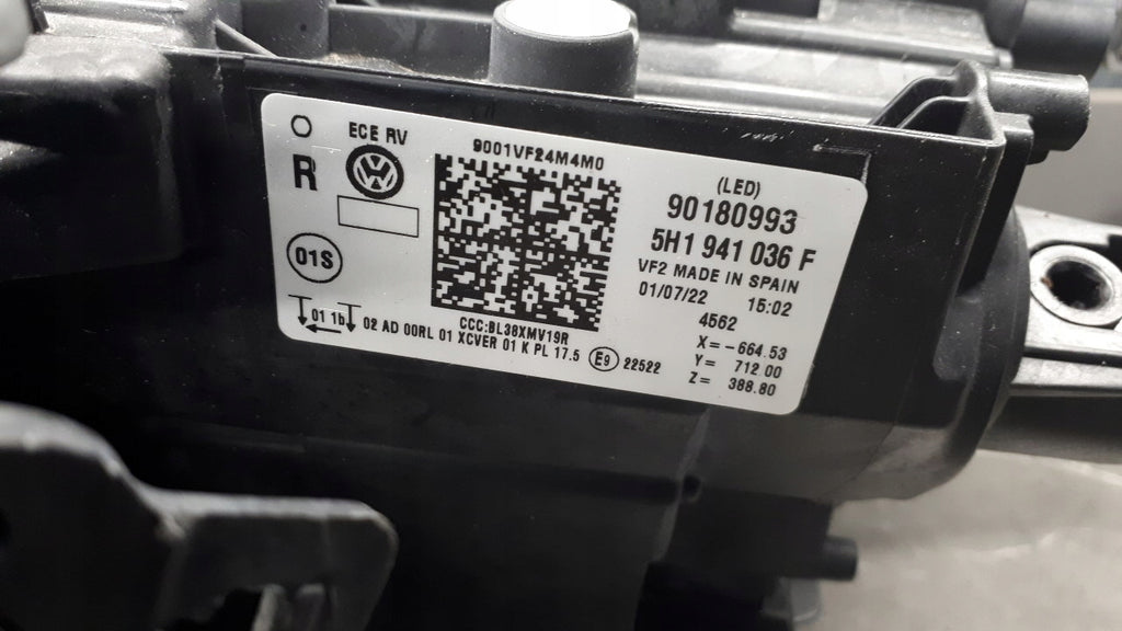 Frontscheinwerfer VW Golf VIII 5H1941036F Links Scheinwerfer Headlight SCH3721753764pq