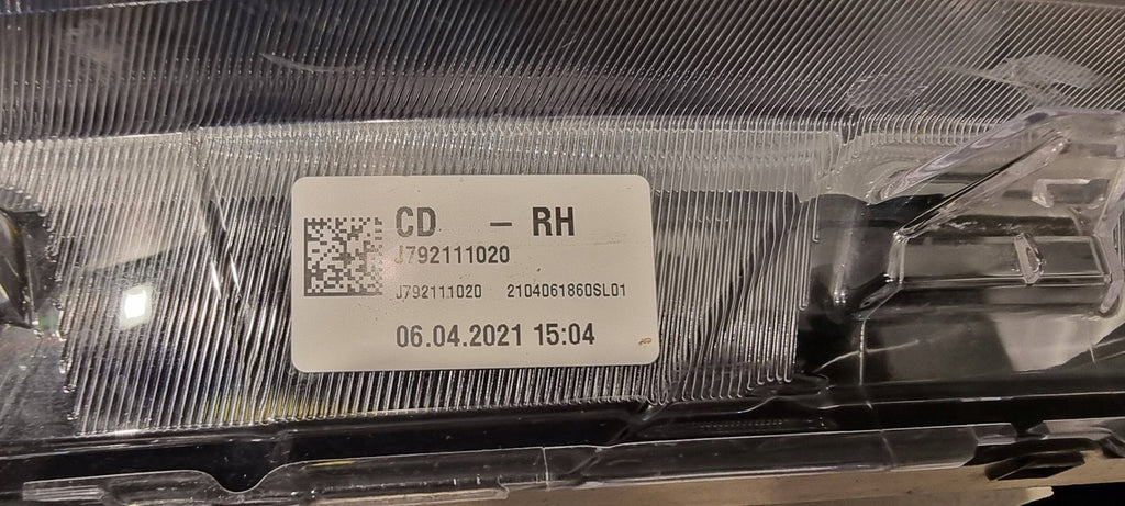 Frontscheinwerfer Kia Ceed J792111020 LED Rechts Scheinwerfer Headlight