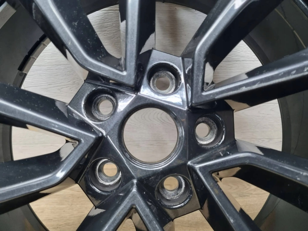 1x Alufelge 18 Zoll 7.0" 5x112 45ET Glanz Schwarz 57A601025AS Skoda Karoq FEL5289274626ei