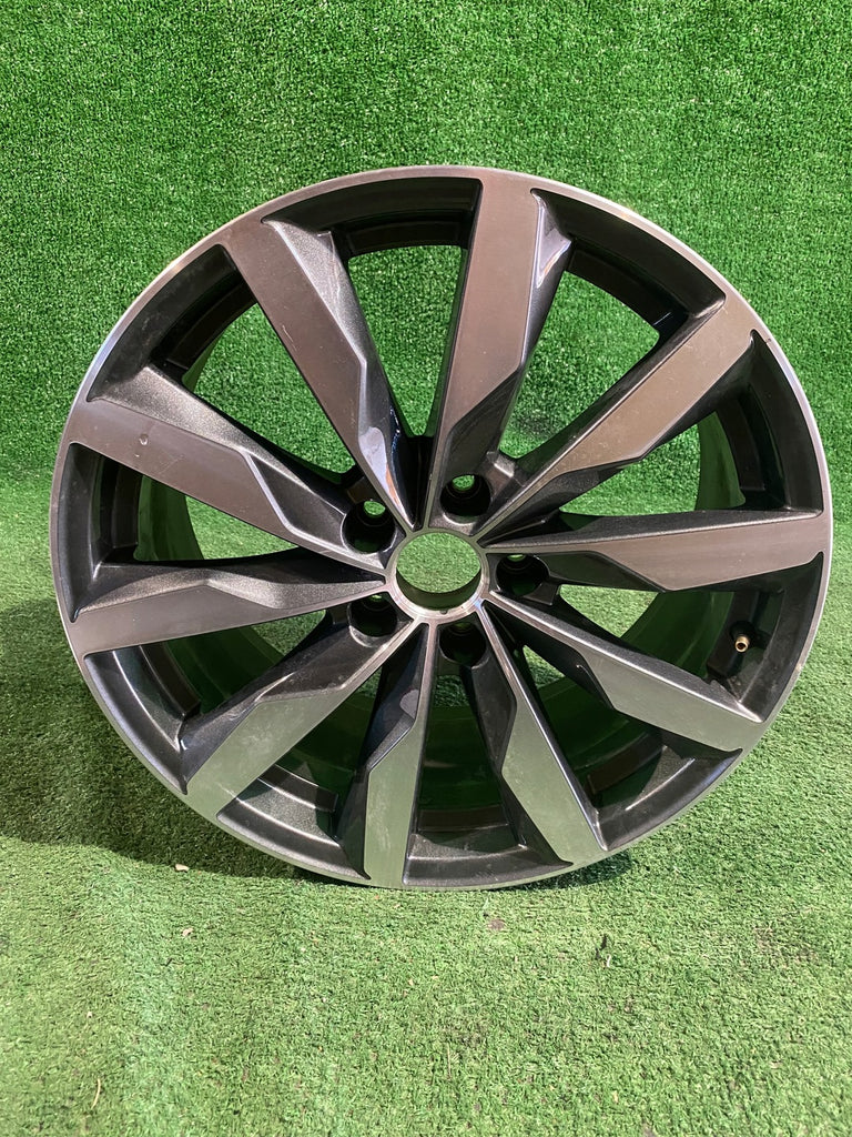 1x Alufelge 18 Zoll 8.0" 5x112 40ET Glanz Grau 8W0601025FJ Audi A5 A4 Mg