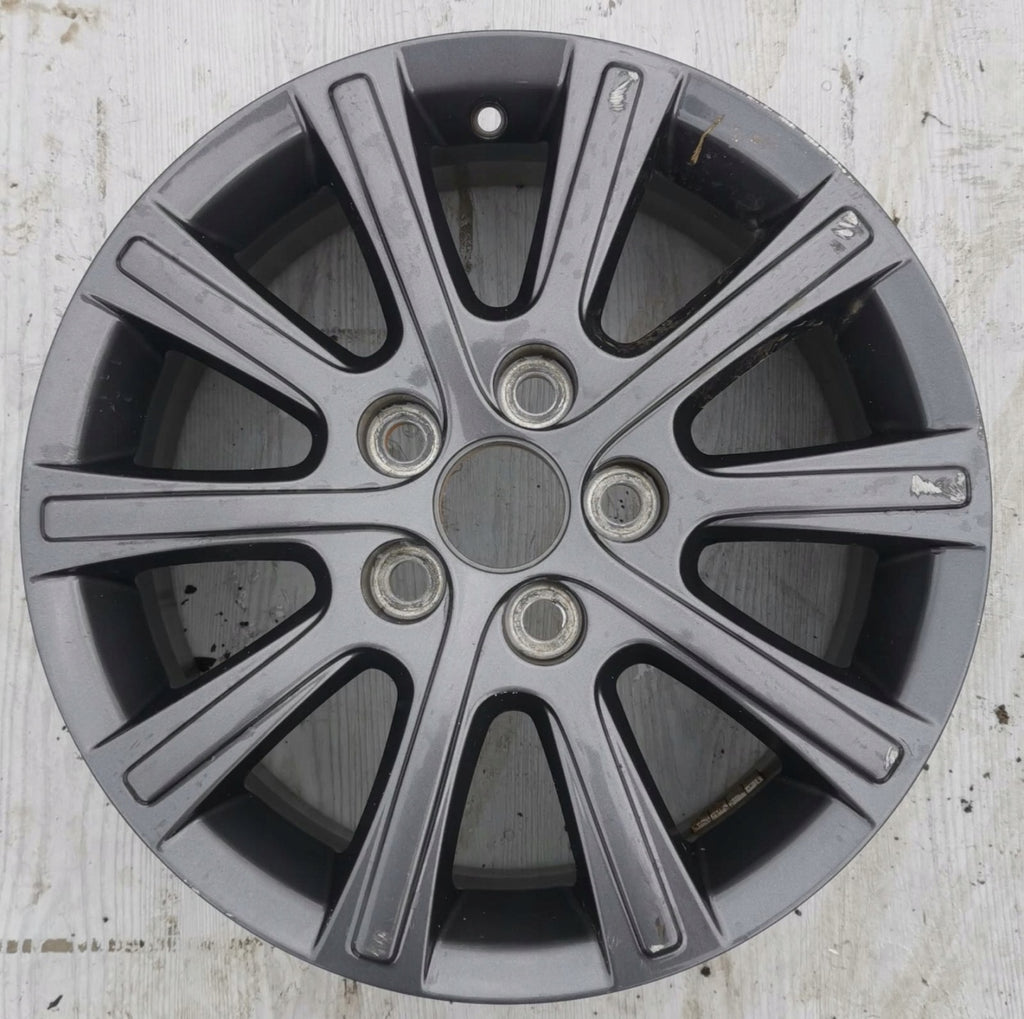 1x Alufelge 16 Zoll 6.5" 5x114.3 45ET Glanz Silber 42611-YY310 Toyota Corolla FEL7490630615wz