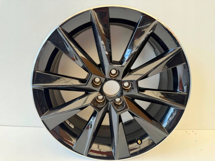 1x Alufelge 17 Zoll 5x100 5JJ601025A Skoda Rapid Rim Wheel FEL9012598068ry
