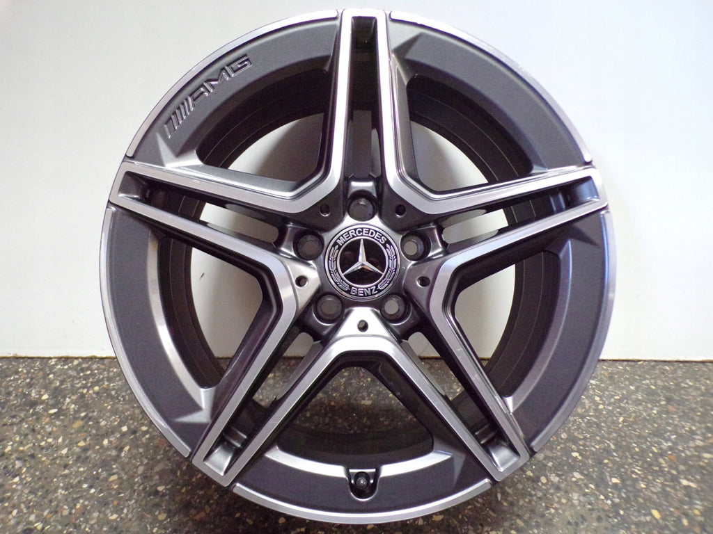 1x Alufelge 18 Zoll 7.5" 5x112 49ET A1774011500 Mercedes-Benz Cla C118 Rim Wheel FEL2111268220kc