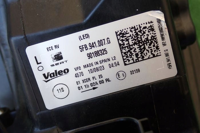 Frontscheinwerfer Seat Leon 5FB941007G Full LED Links Scheinwerfer Headlight