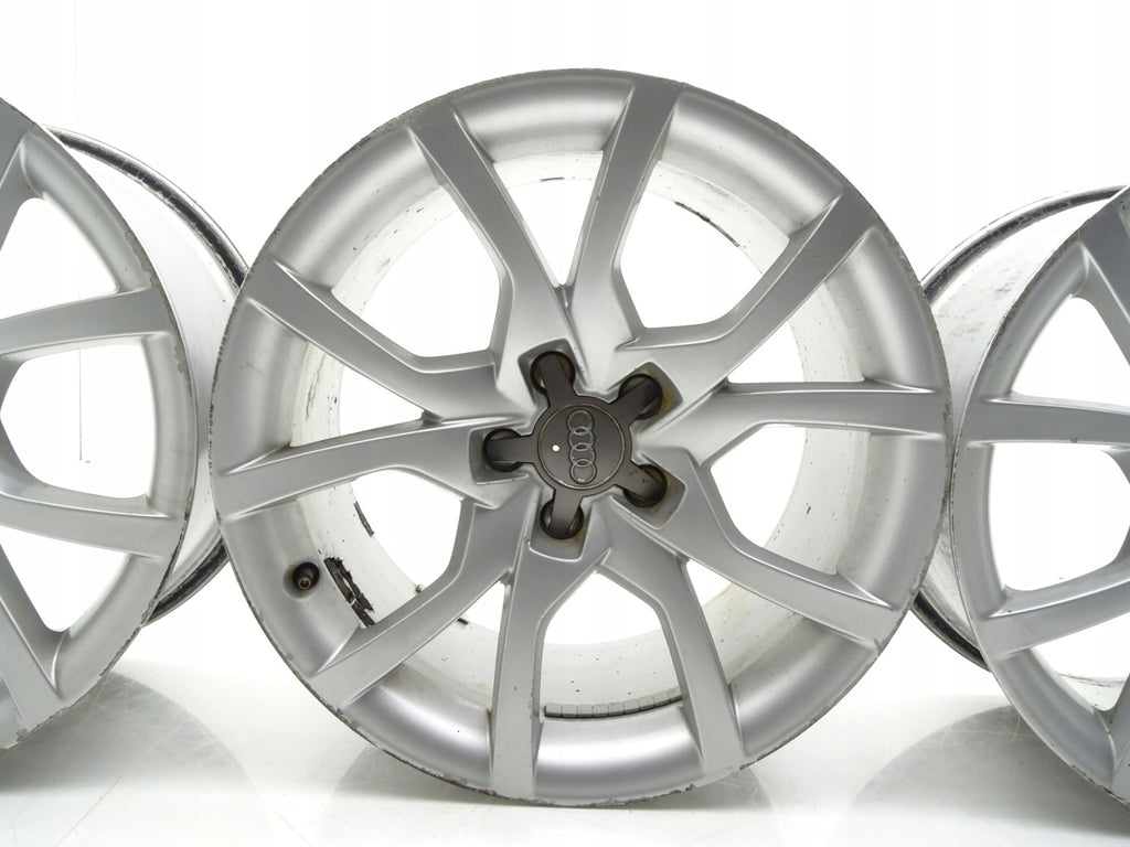 4x Alufelge 18 Zoll 8.5" 5x112 29ET Glanz Silber 8T0601025E Audi A4 B6 B7 FEL9995433135xf