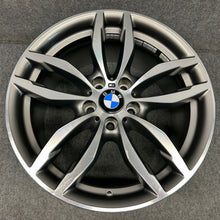 Load image into Gallery viewer, 1x Alufelge 19 Zoll 8.5" 5x120 48ET Glanz Grau 7849661 BMW F26 X3 F25 Mg FEL2961755126gn