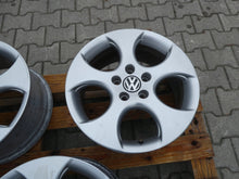 Laden Sie das Bild in den Galerie-Viewer, 4x Alufelge 17 Zoll 7.5" 5x112 51ET Glanz Silber 1K0601025BB VW Rim Wheel FEL8276220864ua