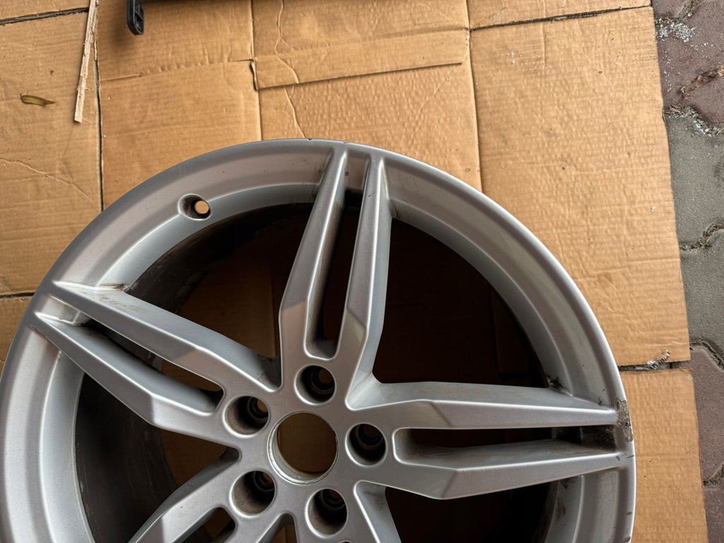 1x Alufelge 19 Zoll 8.5" 5x112 32ET Glanz Silber 8W0601025M Audi A4 B9 Rim Wheel FEL1860466481hv