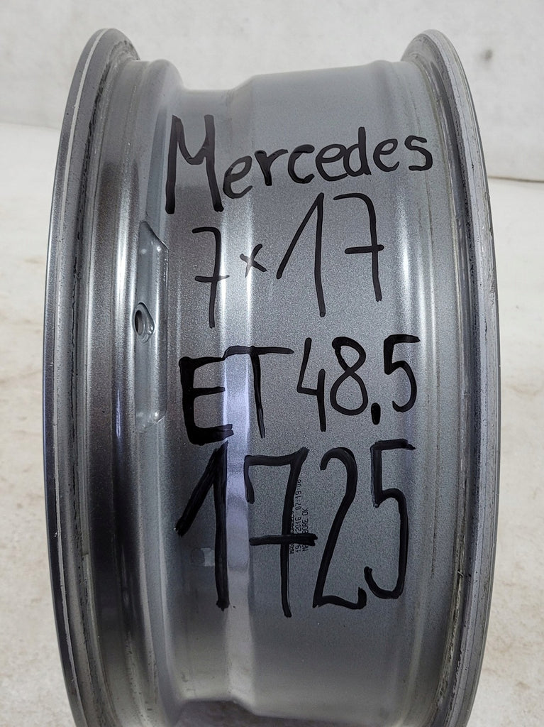 1x Alufelge 17 Zoll 7.0" 5x112 48,5ET A2054010200 Mercedes-Benz W205 Rim Wheel