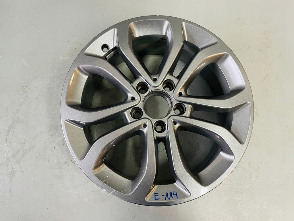1x Alufelge 17 Zoll 7.0" 5x112 38ET Glanz Graphit A2054010200 Mercedes-Benz W205 FEL7487918463fa