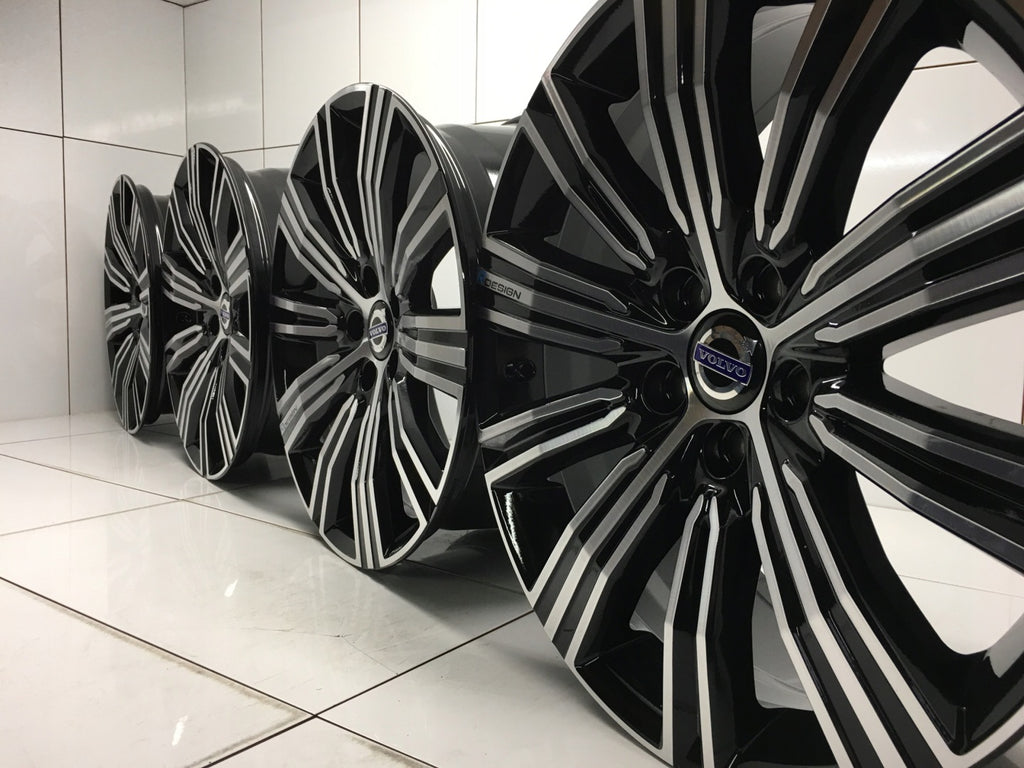4x Alufelge 18 Zoll 8.0" 5x108 42ET Glanz Schwarz 31471312 Volvo V60 I S60 FEL1865103126zz