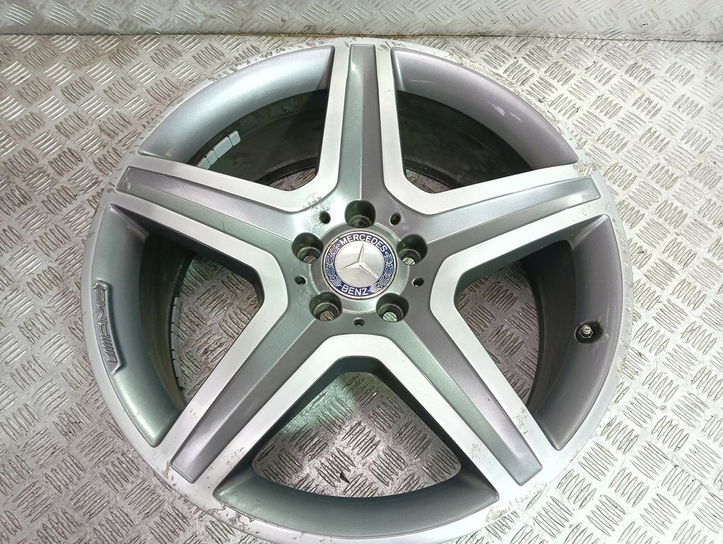 1x Alufelge 19 Zoll 8.0" 5x112 1ET Glanz A1564010600 Mercedes-Benz X156