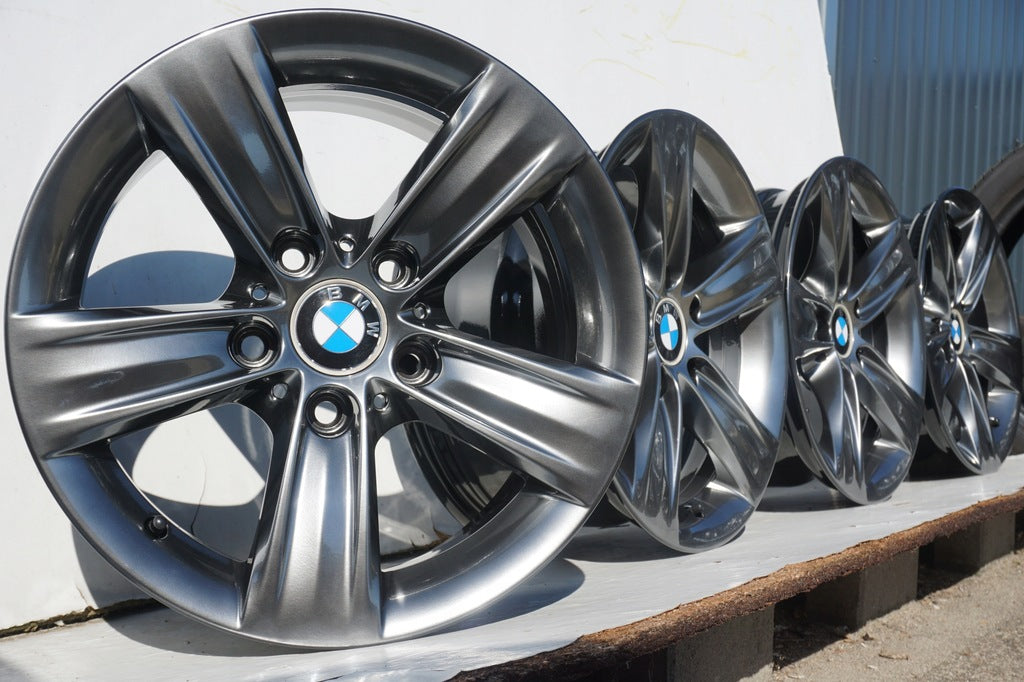4x Alufelge 16 Zoll 7.5" 5x120 37ET Glanz Silber 6796237 BMW Rim Wheel FEL5674688010jf