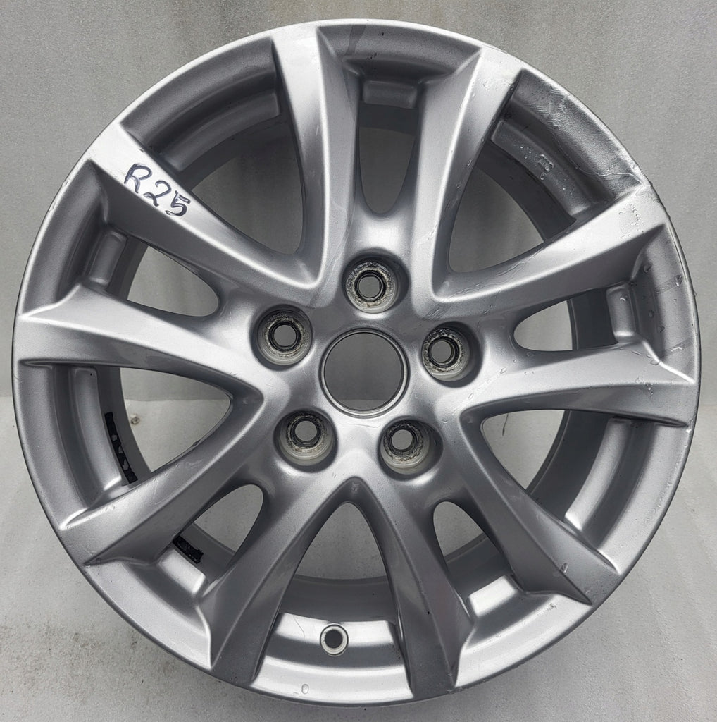 1x Alufelge 16 Zoll 6.5" 5x114.3 50ET Glanz Silber 9965E76560 Mazda 3 Rim Wheel FEL4959773864jc
