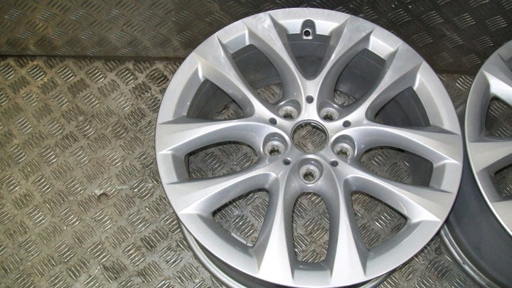 4x Alufelge 17 Zoll 7.5" 5x112 54ET Glanz Silber 6855088 BMW 2 F45 F46 Rim Wheel FEL9587432926sn