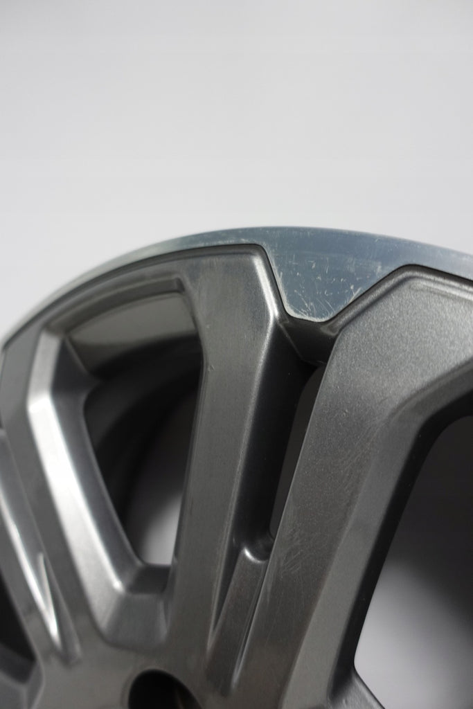 1x Alufelge 17 Zoll 6.0" 5x114.3 50ET Matt Schwarz 403003604R Renault Rim Wheel