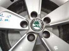 Load image into Gallery viewer, 1x Alufelge 16 Zoll 7.0" 5x112 45ET Glanz Silber 5L0601025E Seat I Yeti 5l FEL5317397592gk
