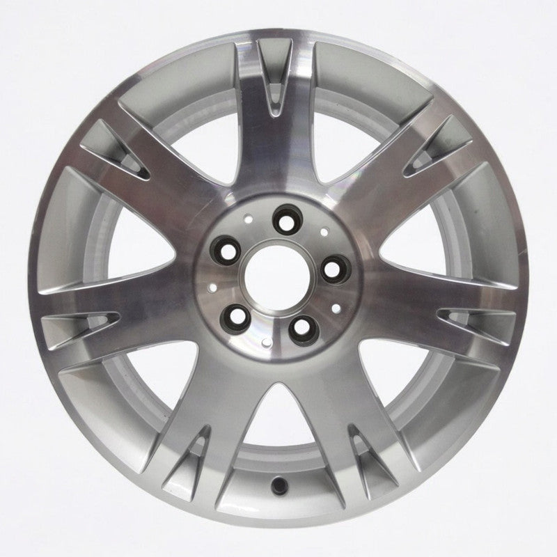 1x Alufelge 17 Zoll 7.0" 5x112 49ET Glanz Silber A1694011502 Mercedes-Benz W169