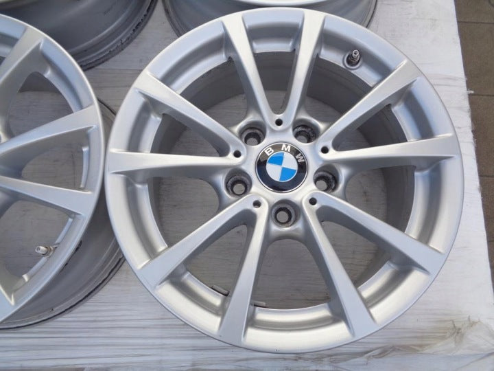 4x Alufelge 16 Zoll 7.0" 5x120 31ET Glanz Silber BMW 1 F21 E81 E87 F20 Rim Wheel FEL3269098338zb