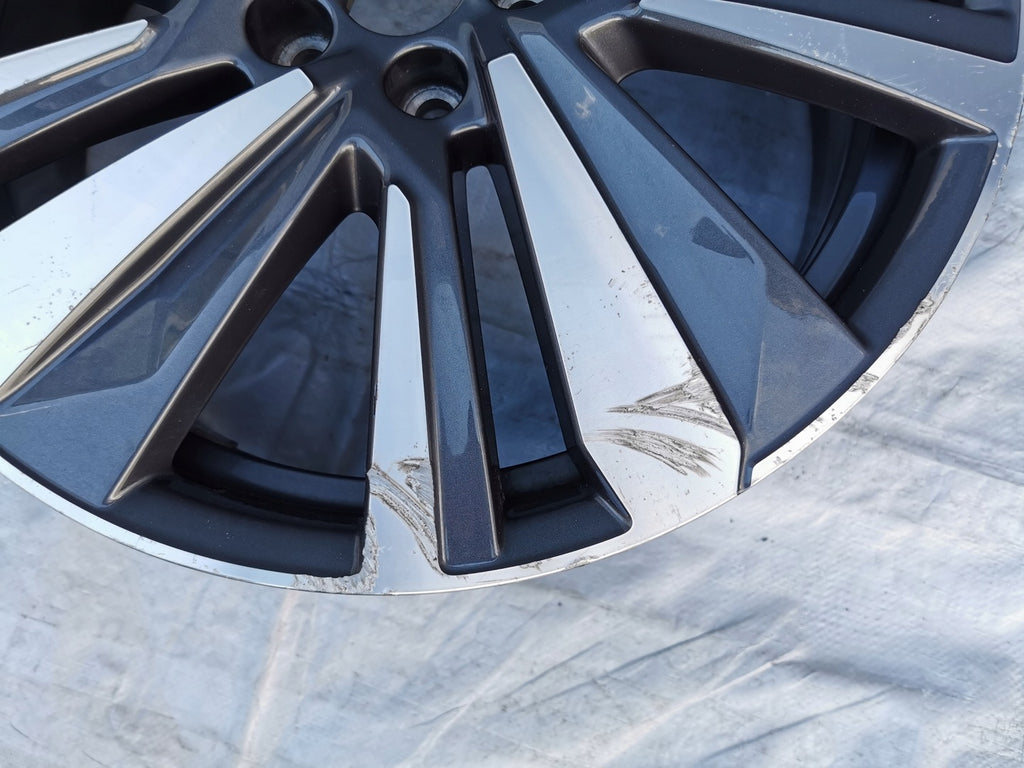 1x Alufelge 19 Zoll 7.5" 5x108 38ET 9809685477 Peugeot Ii Rim Wheel