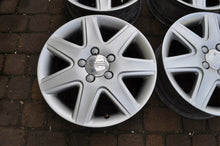 Laden Sie das Bild in den Galerie-Viewer, 4x Alufelge 16 Zoll 5x112 50ET Silber 5P0601025E Seat Altea Rim Wheel FEL9103885678mj