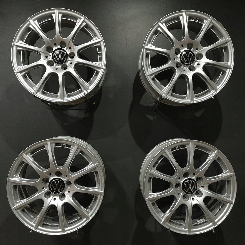 4x Alufelge 16 Zoll 6.5" 5x112 38ET A2054012400 Mercedes-Benz Scirocco Passat FEL8476242090wk