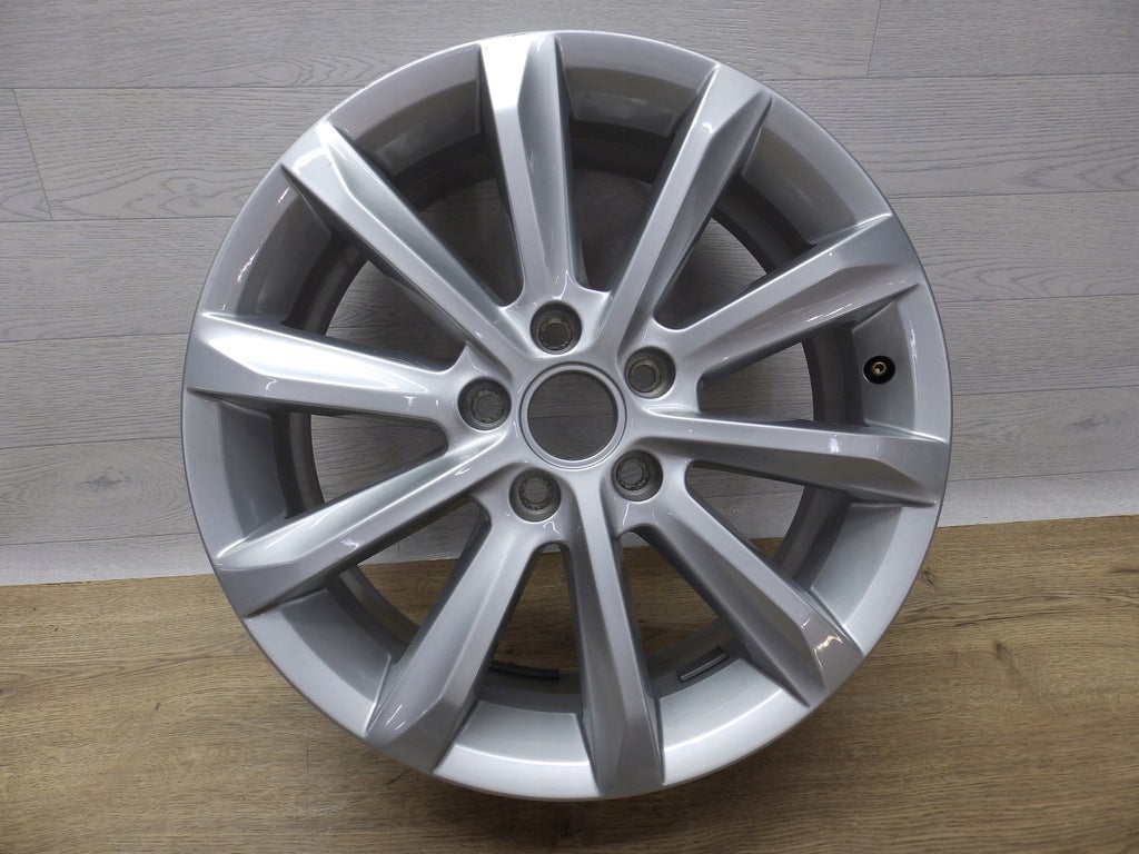1x Alufelge 17 Zoll 6.5" 5x112 41ET Glanz Silber 3G0601025C VW Passat B8 FEL4881602530pc