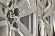 Load image into Gallery viewer, 4x Alufelge 18 Zoll 8.0" 5x112 25ET Glanz Silber 4M0601025A Audi Q7 Rim Wheel FEL6189236988ds