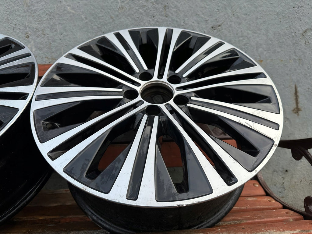 1x Alufelge 18 Zoll 7.5" 5x112 49ET Glanz Schwarz A1774013300 Mercedes-Benz W177