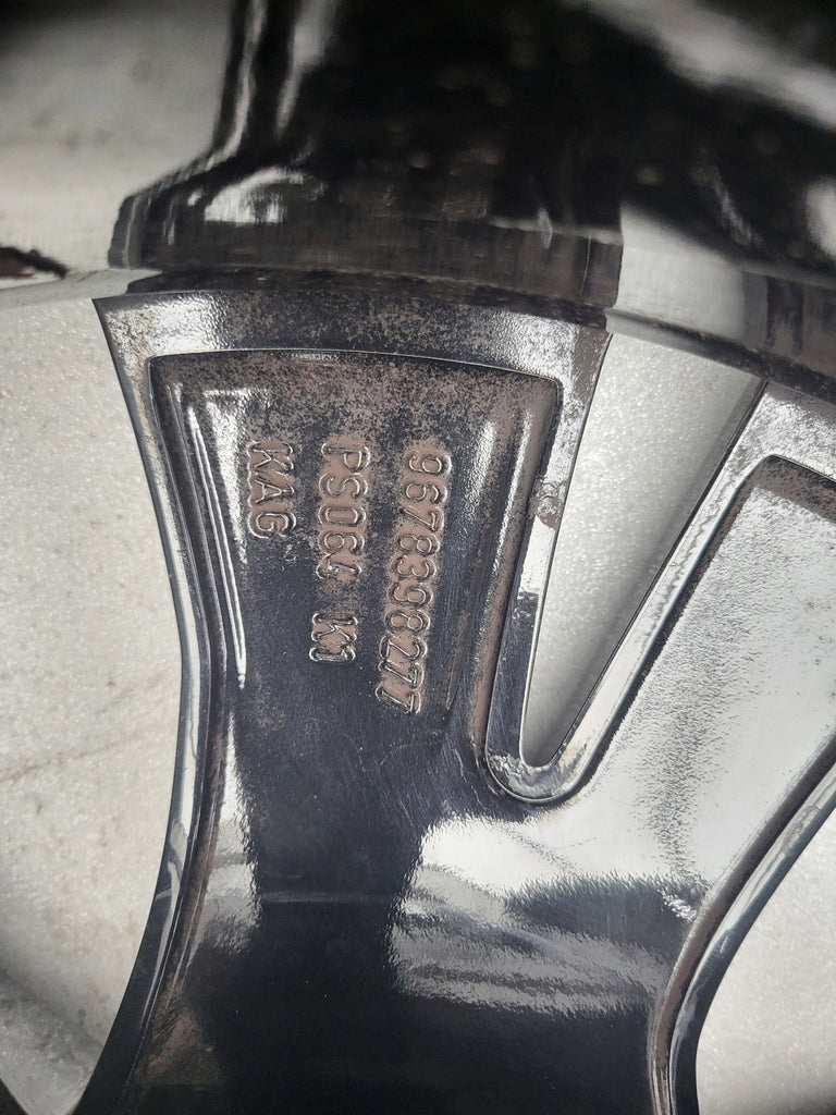 1x Alufelge 17 Zoll 6.5" 4x108 20ET 9678398277 Peugeot 2008 Ii Rim Wheel