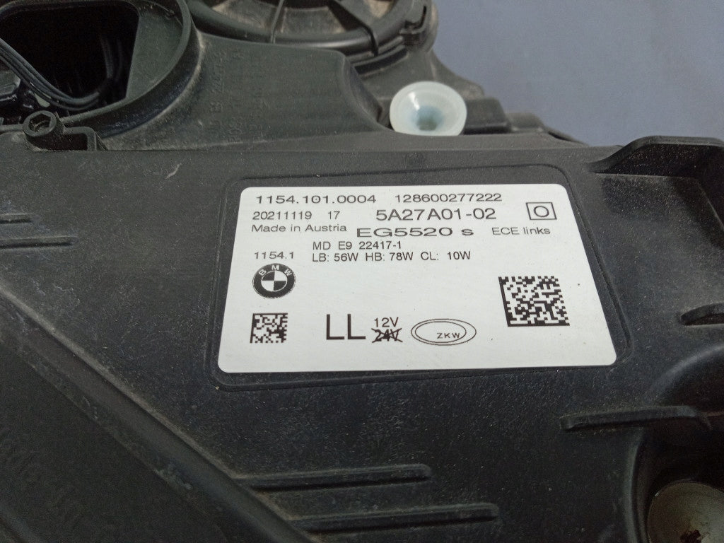 Frontscheinwerfer BMW 7 G11 G12 5A27A01-02 LED Links Scheinwerfer Headlight SCH7058973960zw