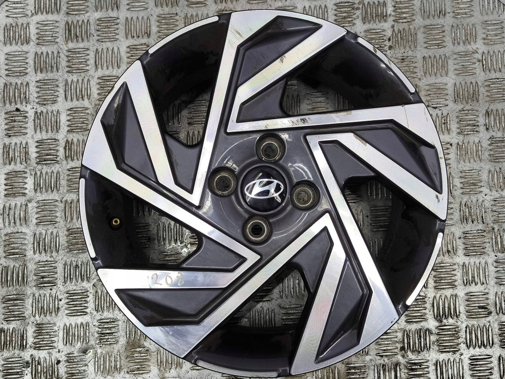 1x Alufelge 16 Zoll 4x100 52910Q0230 Hyundai I20 Rim Wheel FEL6769619187fz