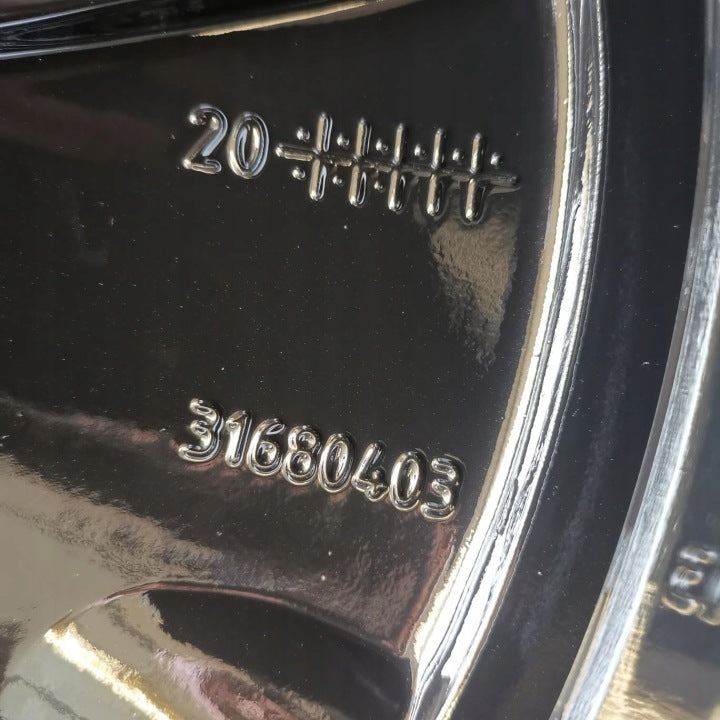 1x Alufelge 18 Zoll 7.5" 5x108 42ET Glanz Schwarz 31680403 Volvo V60 Xc60 FEL6064746148tz