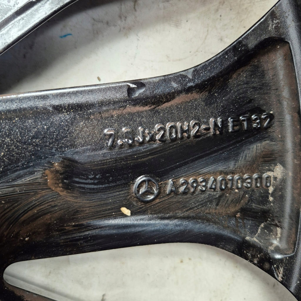 1x Alufelge 20 Zoll 8.5" 5x112 A2934010300 Mercedes-Benz Eqc Rim Wheel FEL3237650434uc