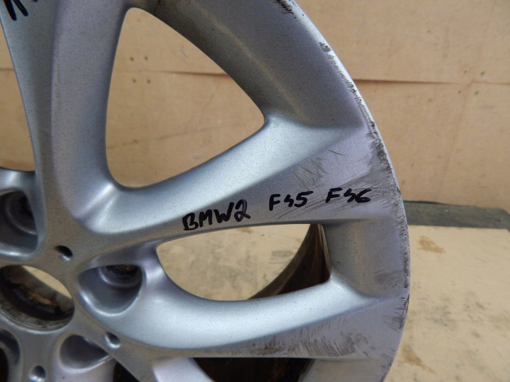 1x Alufelge 17 Zoll 7.5" 5x112 54ET Glanz Silber 6855088 BMW 2 F45 F46 Rim Wheel FEL4889287435zt