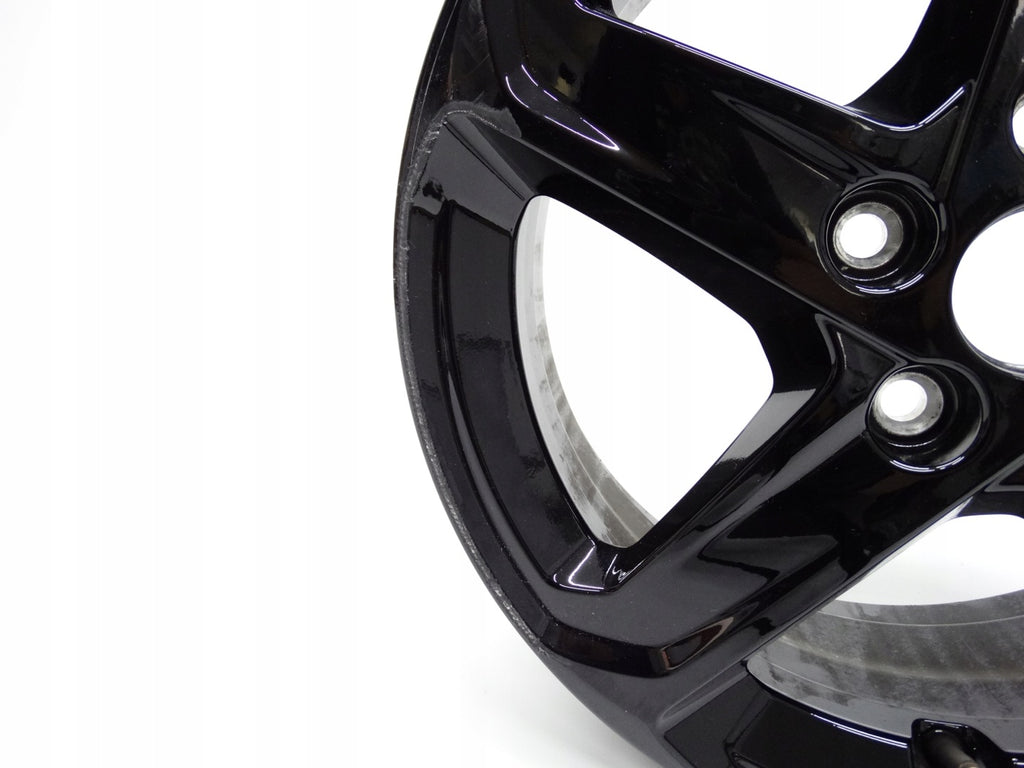 1x Alufelge 16 Zoll 6.5" 5x108 50ET Glanz Schwarz JX7J-G1A Ford Focus Rim Wheel FEL7859647700ag