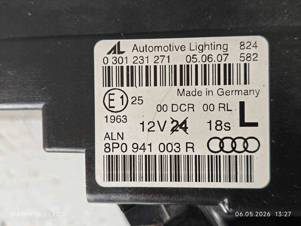 Frontscheinwerfer Audi A3 8P0941003R Xenon Links Scheinwerfer Headlight SCH8069321495oc
