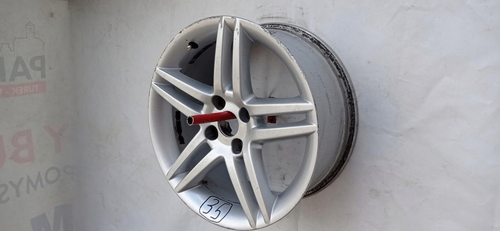 1x Alufelge 17 Zoll 7.5" 4x108 9683940777 Peugeot 308 I Cc Rim Wheel FEL6373170317mt