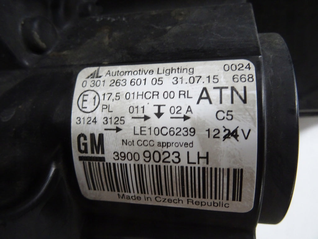 Frontscheinwerfer Opel Zafira C 39009023 Links Scheinwerfer Headlight