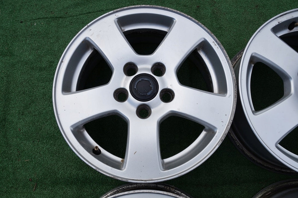 4x Alufelge 15 Zoll 6.0" 5x108 46ET Glanz Silber 30714962 Volvo S40 I Rim Wheel FEL2215025674wm