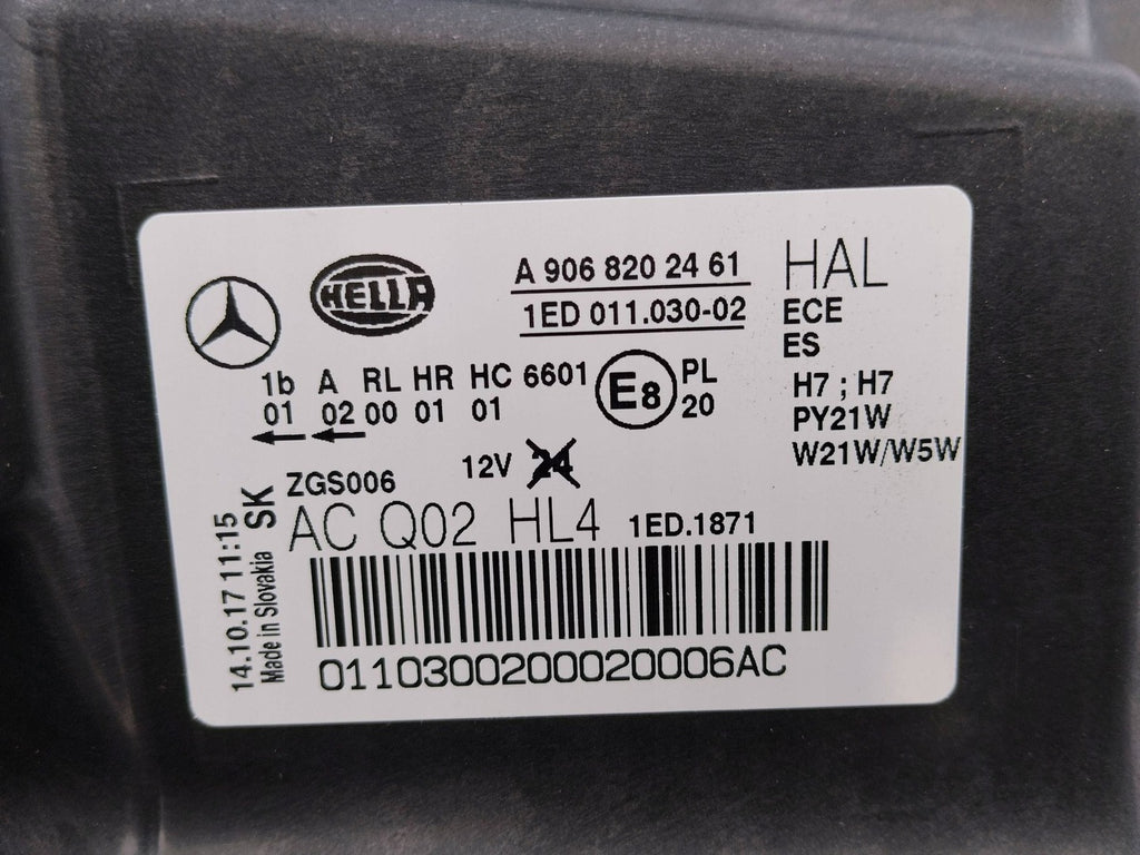 Frontscheinwerfer Mercedes-Benz Sprinter A9068202461 Rechts Headlight SCH2471301014nj