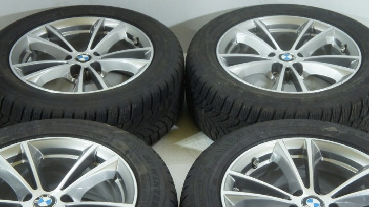 4x Alufelge 17 Zoll 7.5" 5x112 27ET Glanz Silber BMW Rim Wheel FEL4765743716qb