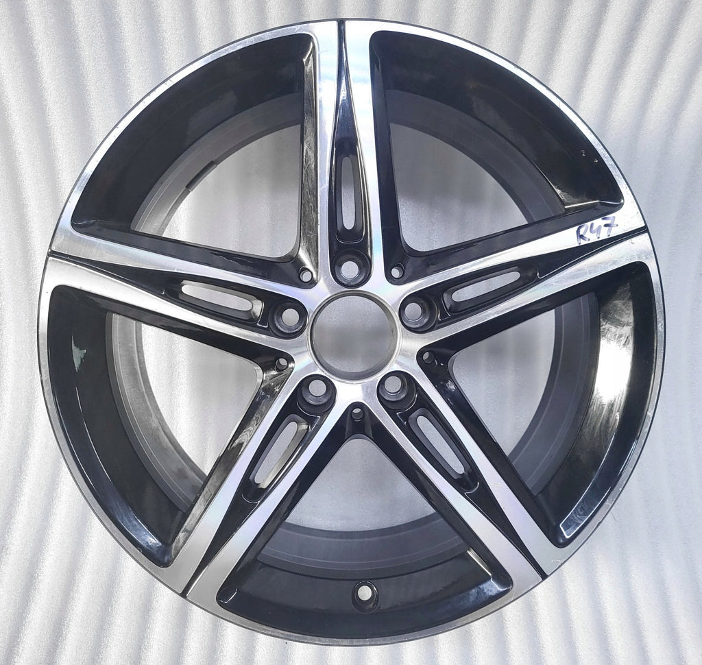 1x Alufelge 18 Zoll 7.5" 5x112 49ET A1774010700 Mercedes-Benz Cla C118 Rim Wheel FEL8852195569qg