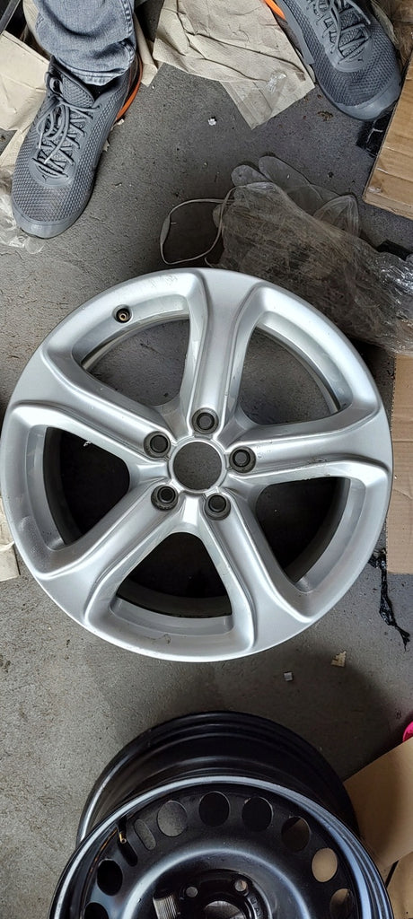 1x Alufelge 17 Zoll 7.5" 5x112 45ET Silber 8K0601025BK Audi Rim Wheel