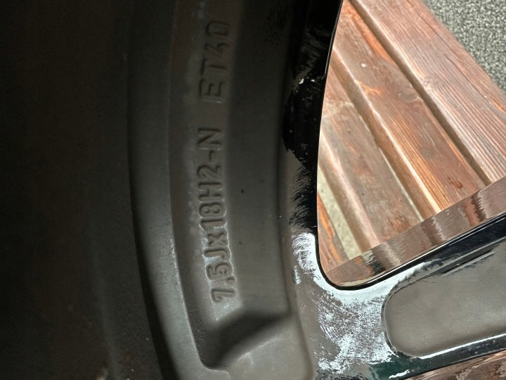 1x Alufelge 18 Zoll 7.5" 5x112 40ET Glanz Schwarz A2064011700 Mercedes-Benz W206 FEL8769074661qh
