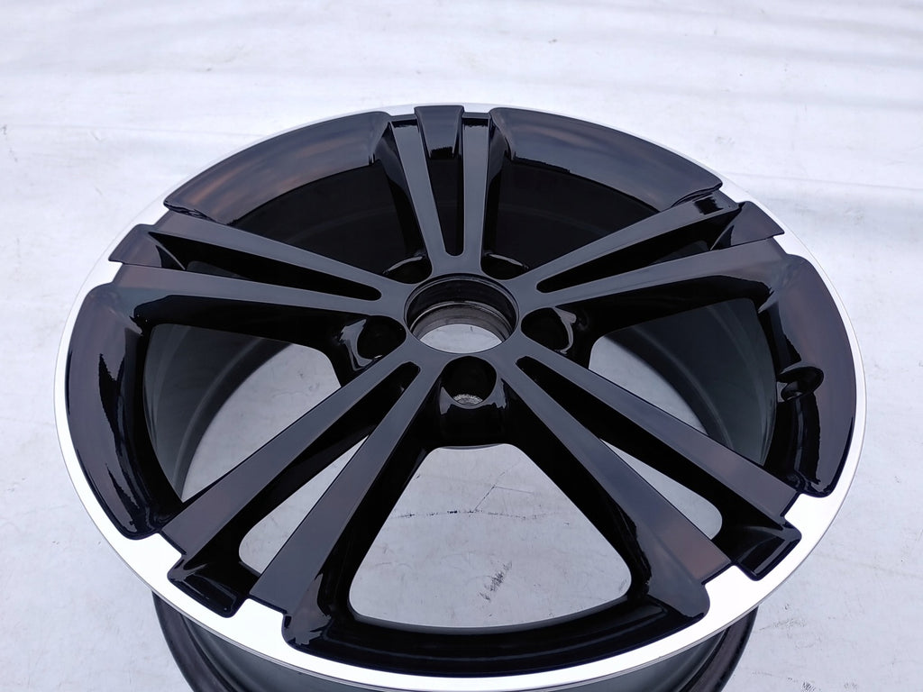 1x Alufelge 18 Zoll 7.5" 5x112 49ET Glanz Schwarz A1774011300 Mercedes-Benz Cla FEL2929140943op