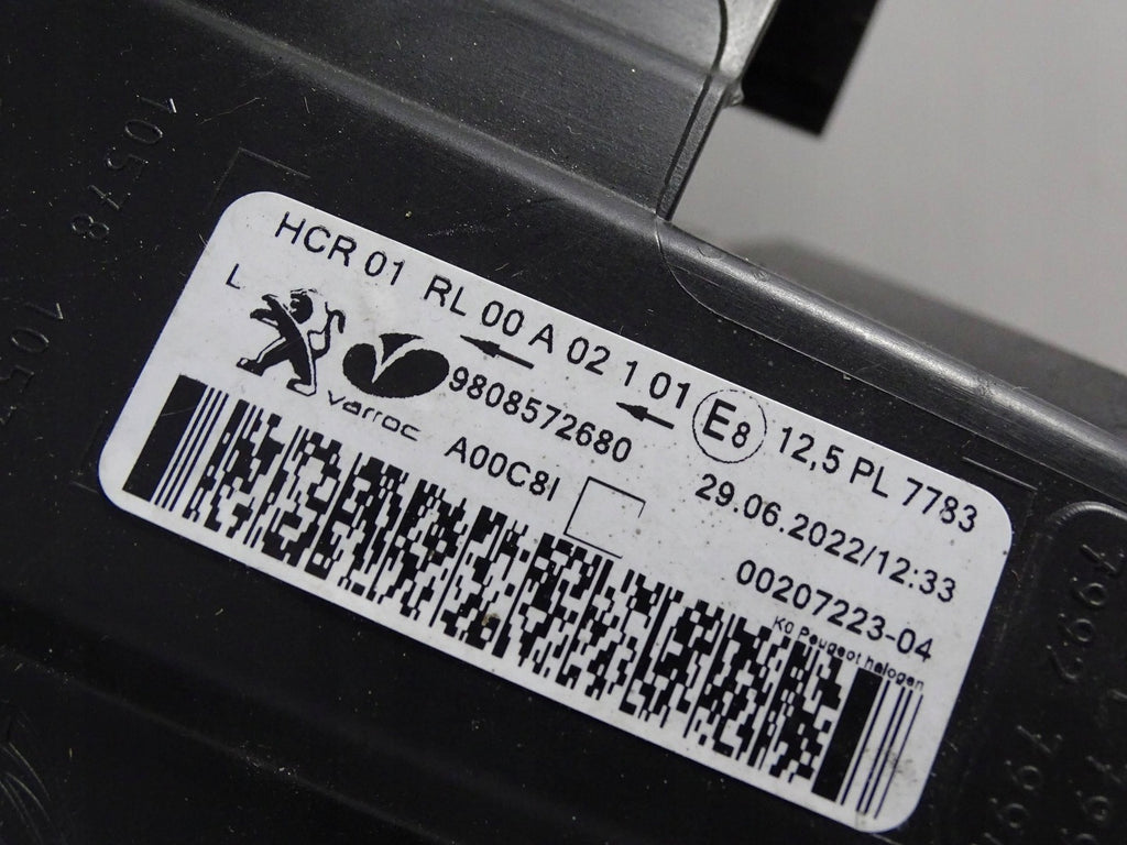 Frontscheinwerfer Peugeot Expert 9808572680 Ein Stück (Rechts oder Links) SCH5187042170rj