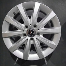 Load image into Gallery viewer, 4x Alufelge 16 Zoll 6.5" 5x112 49ET Glanz Silber Mercedes-Benz W246 Rim Wheel FEL2407316135fq
