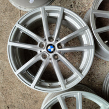 Laden Sie das Bild in den Galerie-Viewer, 4x Alufelge 17 Zoll 7.5" 5x112 30ET Glanz Silber 6883520 BMW Rim Wheel FEL4429919437qh